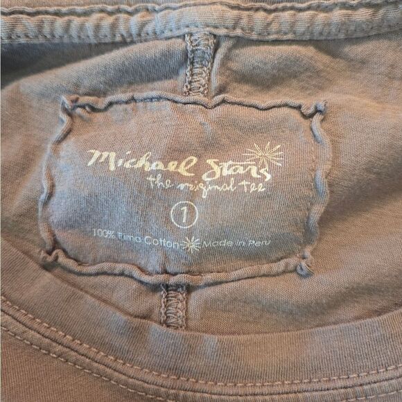 Michael Stars T Shirt Pima Cotton Original Tee - Picture 6 of 6